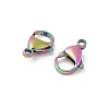 304 Stainless Steel Lobster Claw Clasps STAS-T065-13mm-34RC-2