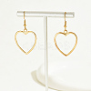 Fashionable Heart Alloy Dangle Earrings AY5641-2
