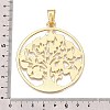 The Tree of Life Rack Plating Alloy Big Pendants FIND-N005-37G-3