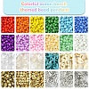 DIY Ocean Beach Theme Glass Seed Beaded Stretch Jewelry Set Kits DIY-FS0006-90-2