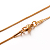 304 Stainless Steel Snake Chain Necklaces STAS-M174-016G-A-1