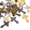 Hollow Alloy Big Pendants PALLOY-CD0001-07-2