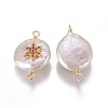 Natural Cultured Freshwater Pearl Pendants PEAR-I005-22-3