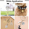 50Pcs 10 Styles Alloy Charms FIND-YW0006-65-6