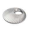 Non-Tarnish 304 Stainless Steel Pendants STAS-M323-45P-2
