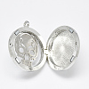 Alloy Diffuser Locket Pendants PALLOY-Q352-10-3