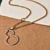 Ion Plating(IP) 304 Stainless Steel Chain Necklaces NJEW-M078-11G-2