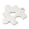 Non-Tarnish 304 Stainless Steel Pendants STAS-B056-19P-2