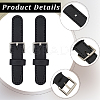 8 Pairs PU Leather Toggle Buckles DIY-GF0012-96B-6