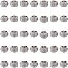 304 Stainless Steel Textured Spacer Beads STAS-UN0005-54-5