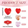 30Pcs 3 Colors Transparent Glass Beads GLAA-TA0003-59-4