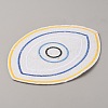 Polyester Sequin Evil Eye Appliques DIY-WH0366-79A-2