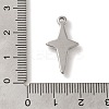 304 Stainless Steel Pendants STAS-C110-02P-3