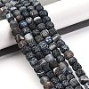 Natural Weathered Agate Beads Strands G-G177-E19-04-1