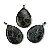 Natural Kambaba Jasper Pendants G-F820-14P-03-1