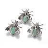 Natural Green Aventurine Brooches G-A176-D06-1-1