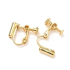 Brass Screw On Clip-on Earring Converters Findings KK-A281-29G-2