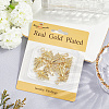 8Pcs Brass Micro Pave Cubic Zirconia Pendants KK-BBC0018-61-5