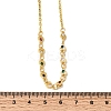 Brass Micro Pave Cubic Zirconia Heart Pendant Necklaces NJEW-B157-13G-5