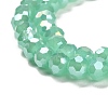 Imitation Jade Glass Beads Stands EGLA-A035-J6mm-B10-4