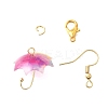 DIY Umbrella Earring Making Kits DIY-FP0001-41-4