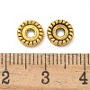 Alloy Spacer Beads TIBE-P003-19AG-2