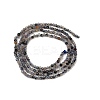 Natural Iolite Beads Strands LS-G-RM2025-A47-A-3