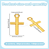 150Pcs 3 Colors Alloy Pendants FIND-LP0001-28-2