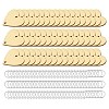 50Pcs Undyed Wood Connector Charms WOOD-FS0001-12A-1