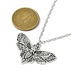 Gothic 304 Stainless Steel Cable Chain Necklaces NJEW-JN04983-02-3