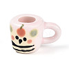 Handmade Porcelain Bear Mug Cup Decoration PORC-T133-21A-1