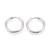 304 Stainless Steel Hoop Earrings EJEW-T048-24D-P-1