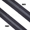 Cloth Sewing Zippers for Tailors FIND-WH0110-844-6