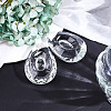 Transparent Glass Pendants GLAA-SP0001-18C-4