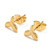 PVD Vacuum Plating 304 Stainless Steel Stud EarRing for Women STAS-D087-15G-1