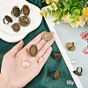 DIY Blank Dome Finger Rings Making Kit DIY-SC0022-20-3