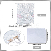 1Pc Butterfly Printed Paper Gift Bags with Ribbon Handles ABAG-SP0001-10A-2