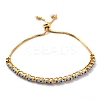 Adjustable Brass Enamel Slider Bracelets BJEW-L652-23-G-2