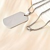 304 Stainless Steel Blank Pendant Necklaces NJEW-P329-04A-P-3