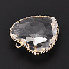 Transparent Glass Pendants KK-N283-01L-G-3