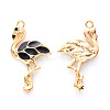Alloy Enamel Pendants ENAM-R059-04B-RS-2