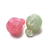 Opaque Luminous Glitter Powder Acrylic Pendants OACR-G052-12C-4