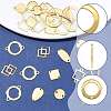 30Pcs 10 Styles Stainless Steel & Brass & Alloy Connector Charms FIND-FS0004-94-2