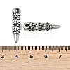 316 Surgical Stainless Steel Pendants STAS-G349-04A-AS-3