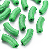 Opaque Crackle Acrylic Beads MACR-S372-001N-007-3