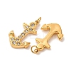 304 Stainless Steel Rhinestone Pendants STAS-U061-13G-01-2
