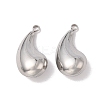 Non-Tarnish 304 Stainless Steel Pendants STAS-C073-07P-1