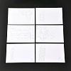 DIY Papercutting Postcard Making Kit DIY-D040-01-6