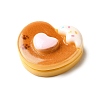 Paw Print Theme Opaque Resin Cabochon CRES-I040-02B-2