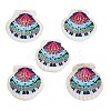Printed Natural Shell Big Pendants SH-CBA93AD-19-2
